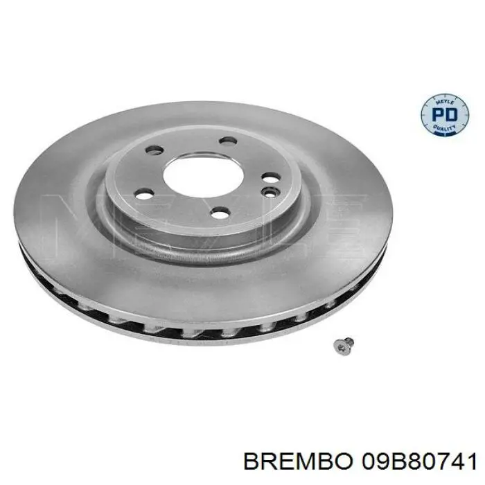 Передний тормозной диск Brembo 09B80741