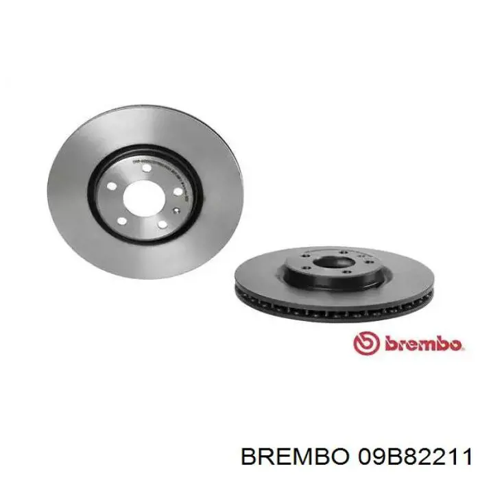 09.B822.11 Brembo диск тормозной передний
