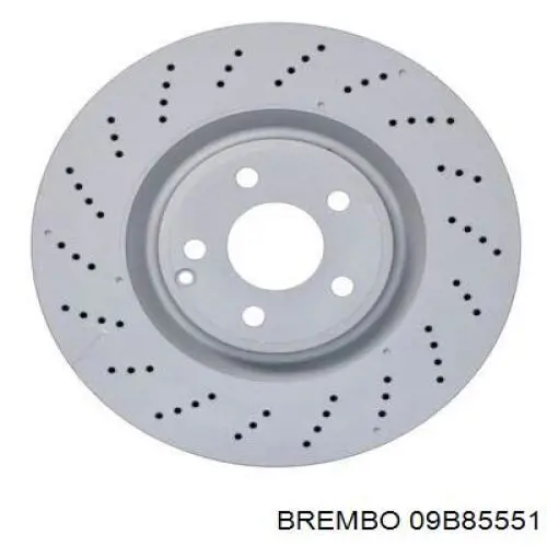 Купить 09B85551 Brembo Ротор тормозной