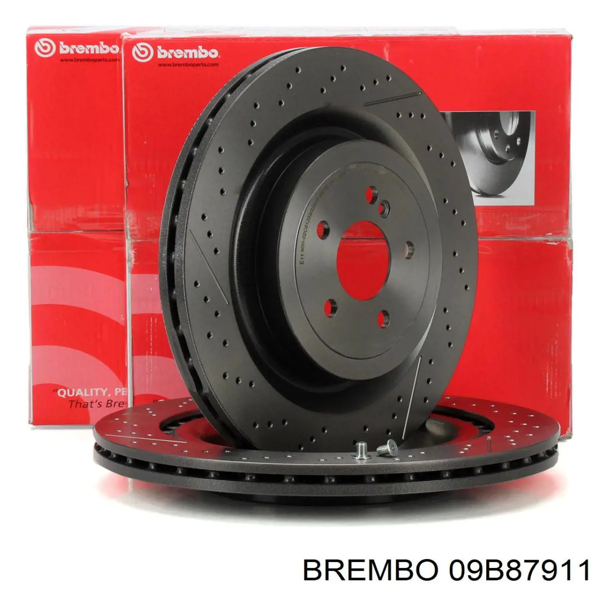 Передние тормозные диски 09B87911 Brembo