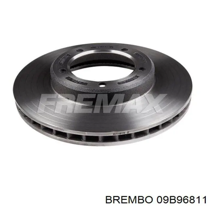 09B96811 Brembo Диск тормозной передний