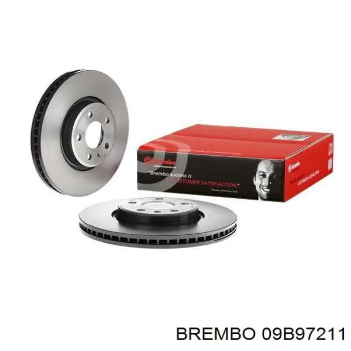 Купить 09B97211 Brembo Ротор тормозной