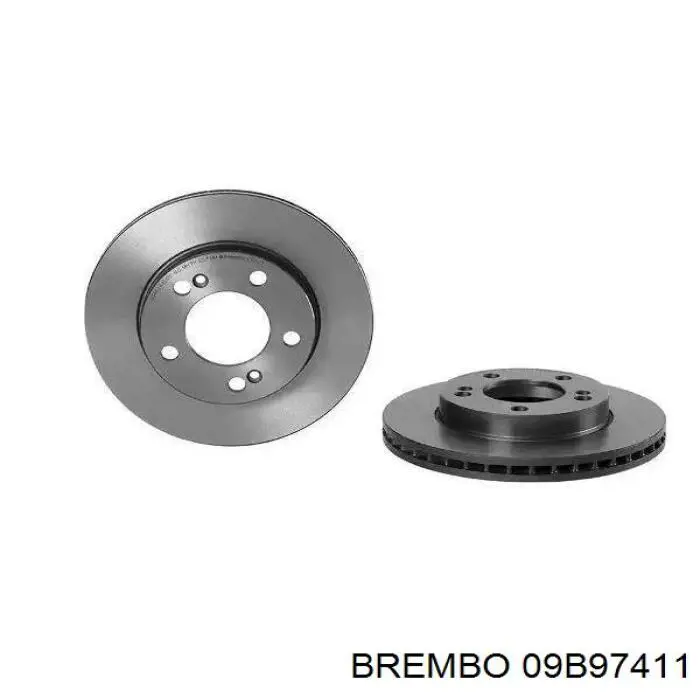 09.B974.11 Brembo диск тормозной передний