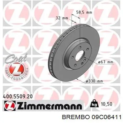 09C06411 Brembo