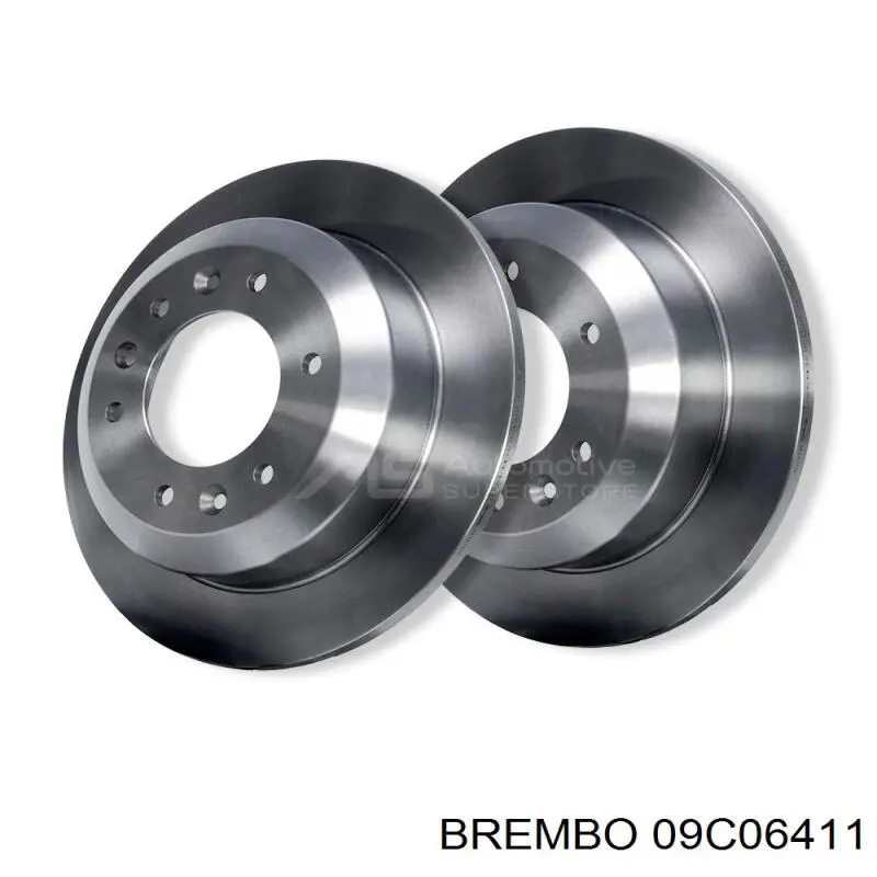 Передние тормозные диски 09C06411 Brembo