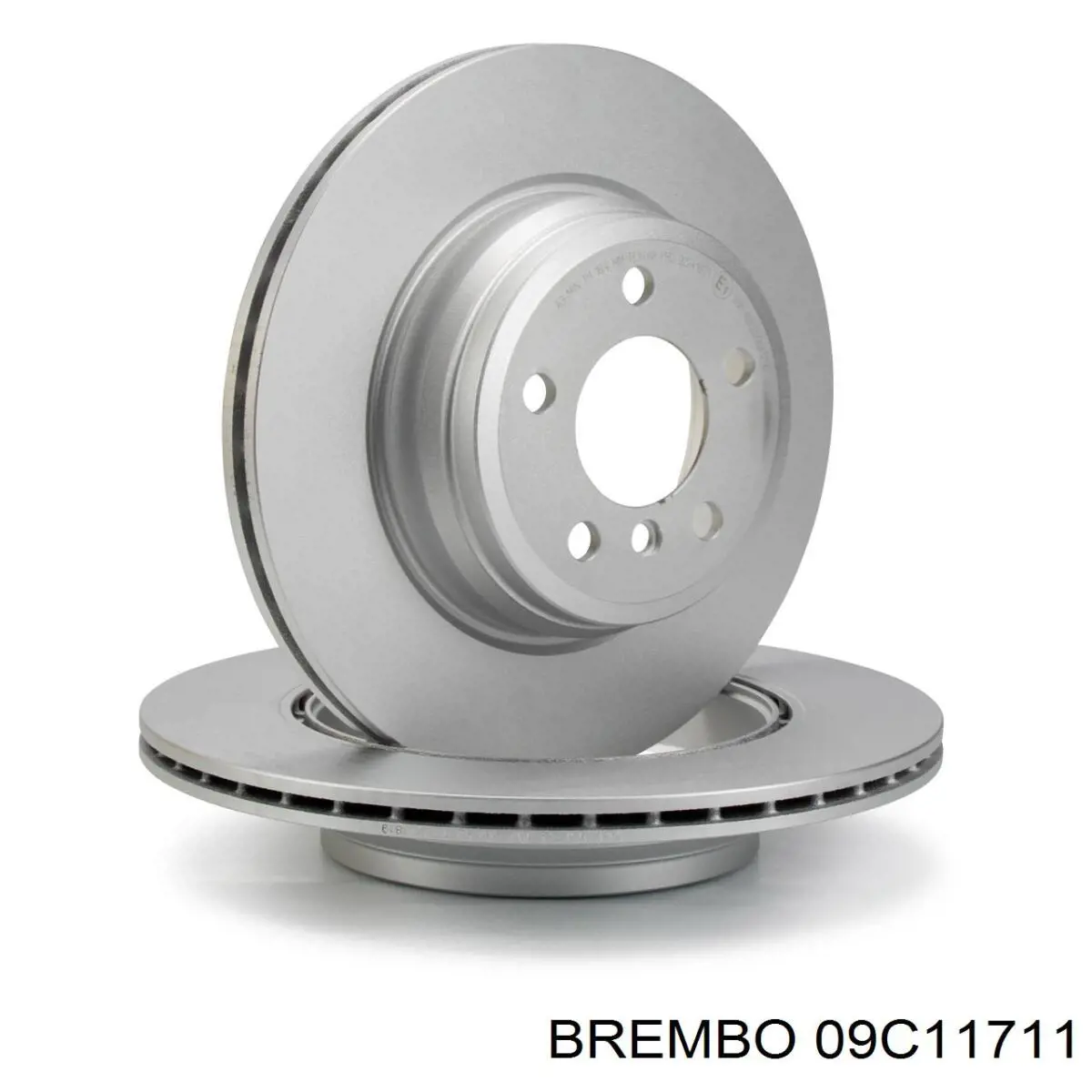 Тормозные диски 09C11711 Brembo