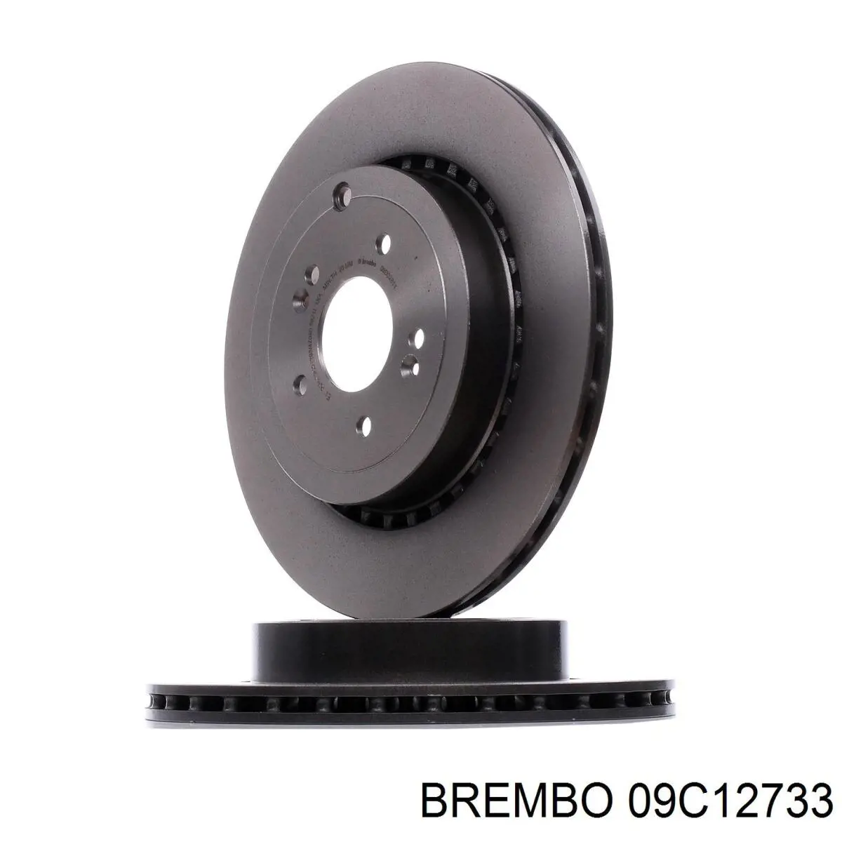 09C12733 Brembo Диск тормозной передний