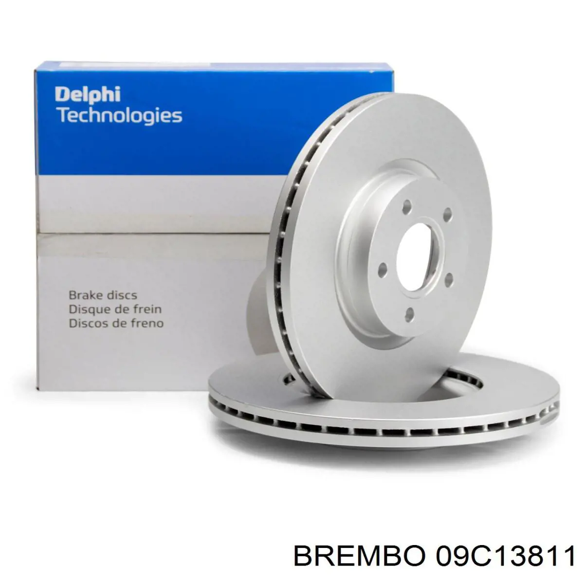 Тормоз дисковый передний Brembo 09C13811 цена, от 58.11 USD