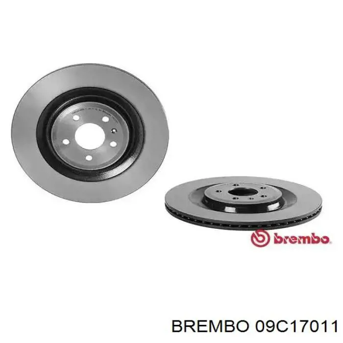 09C17011 Brembo disco do freio traseiro