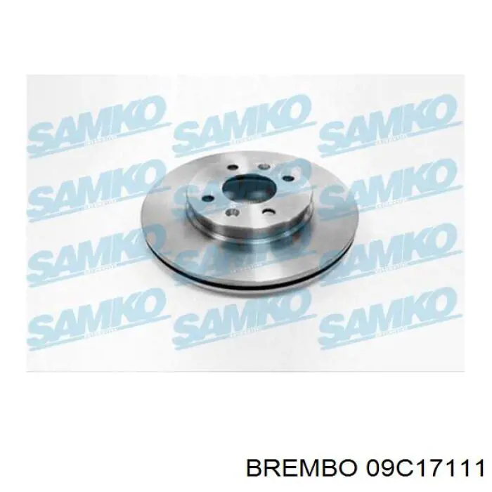 Передние тормозные диски 09C17111 Brembo