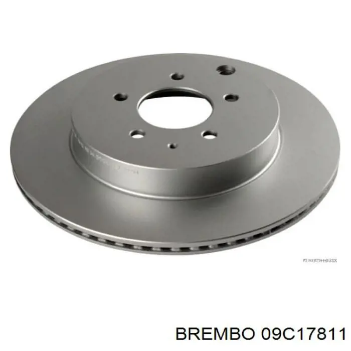 09C17811 Brembo Дисковый тормоз