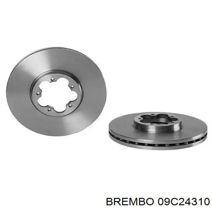 09.C243.10 Brembo disco do freio dianteiro