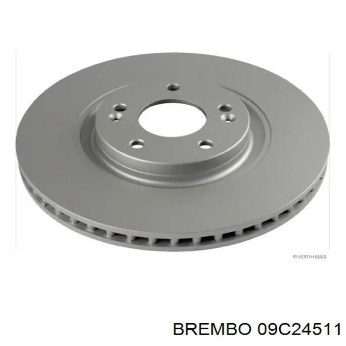 Передние тормозные диски 09C24511 Brembo