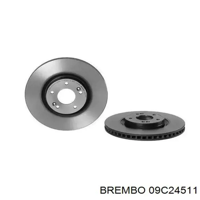 09.C245.11 Brembo disco do freio dianteiro