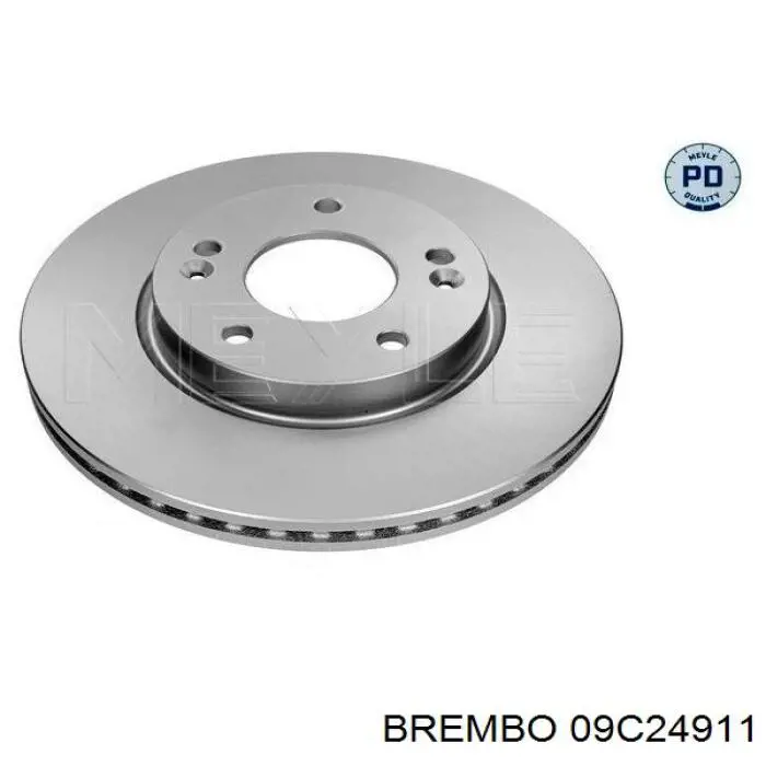Тормоз дисковый передний Brembo 09C24911 цена, от 46.18 USD