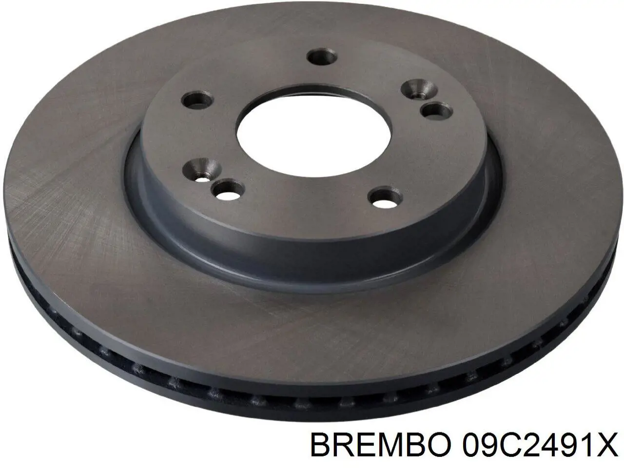 Передние тормозные диски 09C2491X Brembo