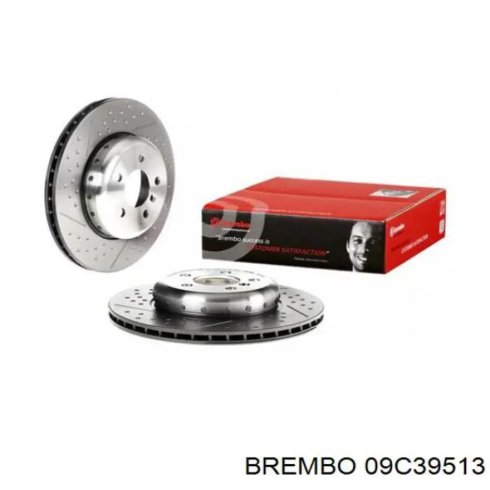 Тормозные диски 09C39513 Brembo