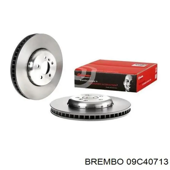 09C40713 Brembo диск тормозной передний