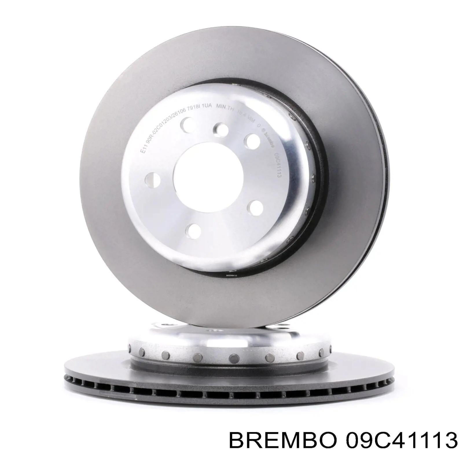 Задний тормозной диск Brembo 09C41113 цена, от 152.27 USD