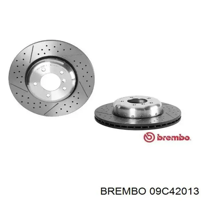 Передние тормозные диски 09C42013 Brembo