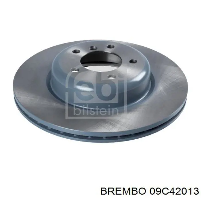 09C42013 Brembo Диск тормозной передний