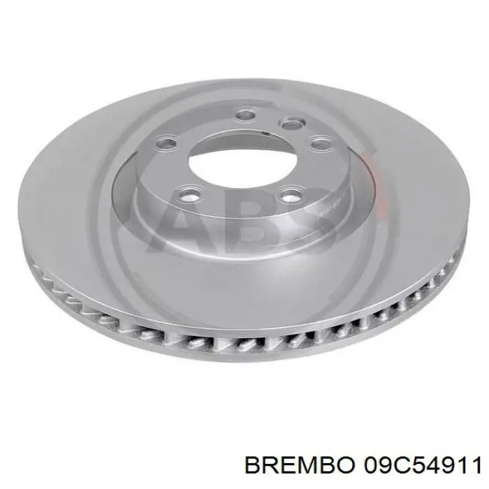 Передние тормозные диски 09C54911 Brembo