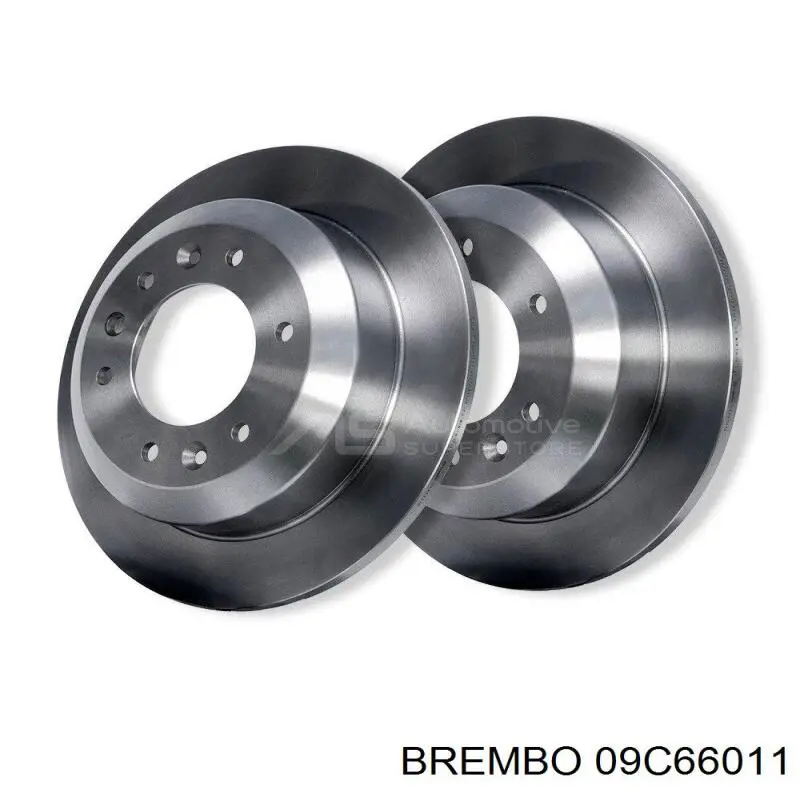 Тормозные диски 09C66011 Brembo