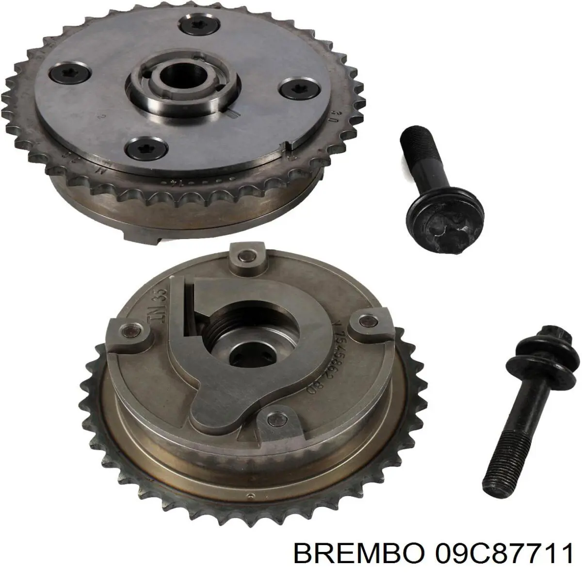 Передние тормозные диски 09C87711 Brembo
