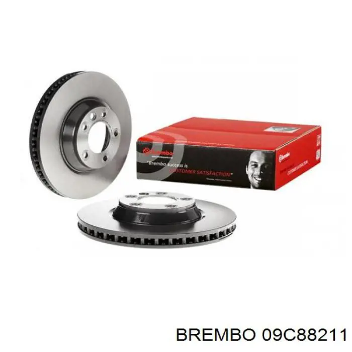 Купить 09C88211 Brembo Ротор тормозной