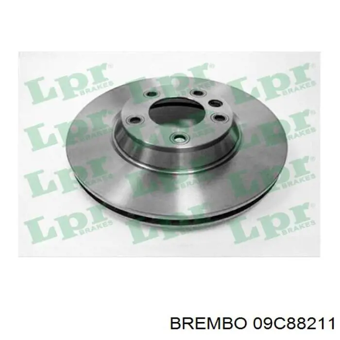 Тормоз дисковый передний Brembo 09C88211 цена, от 110.58 USD