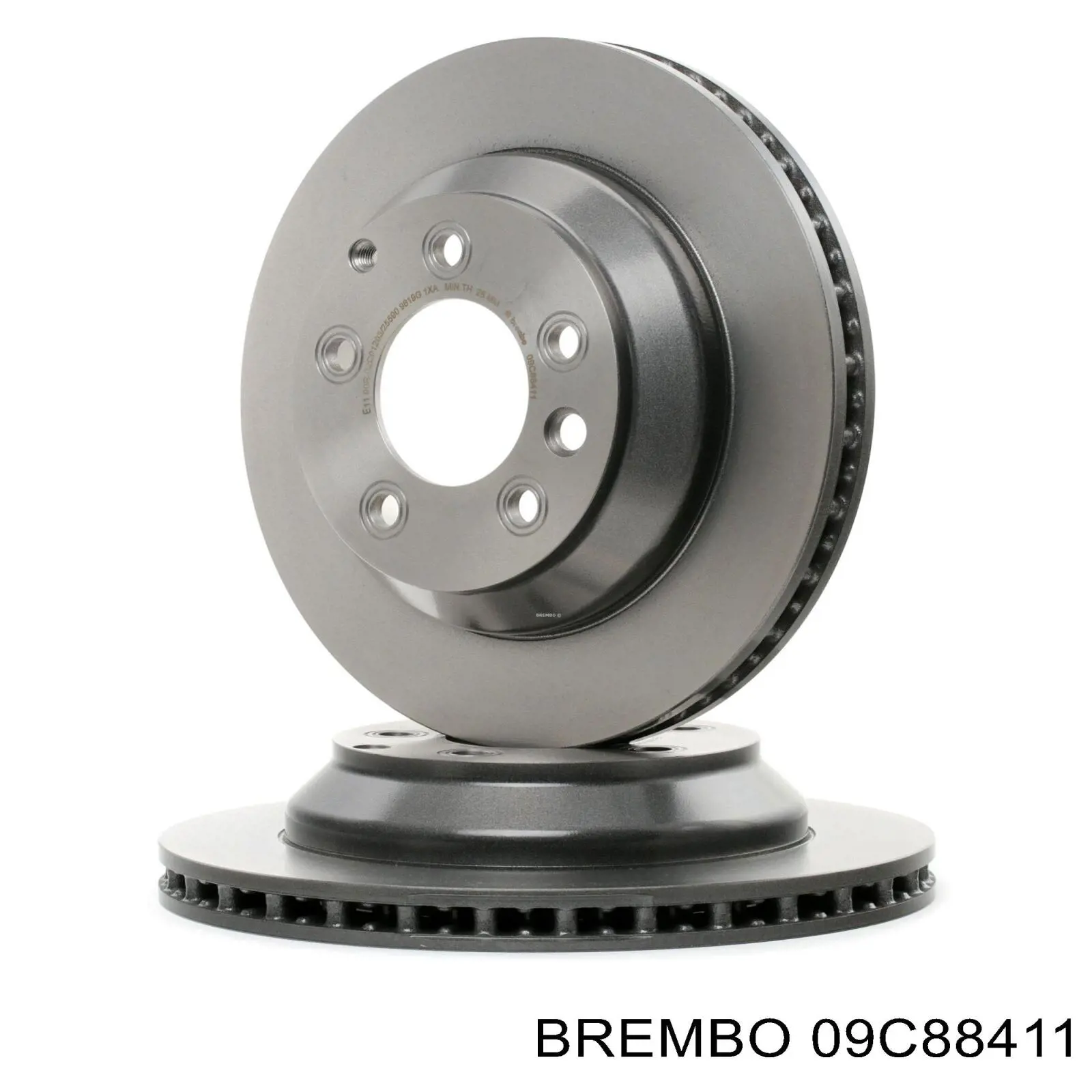 Купить 09C88411 Brembo Диск тормозной задний