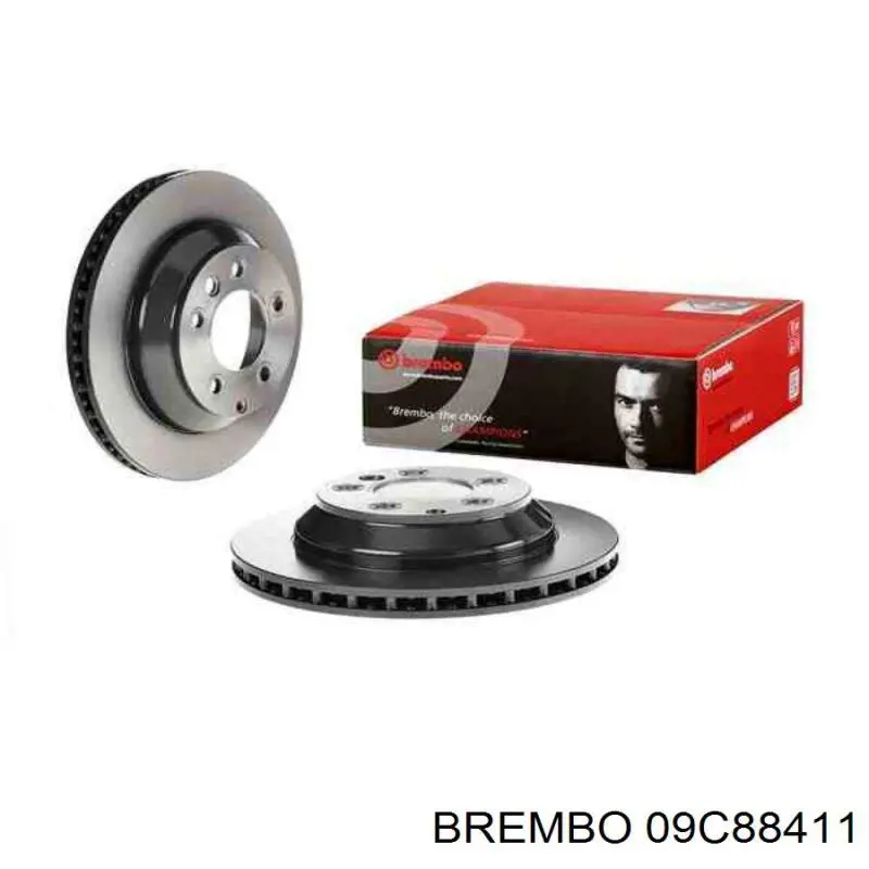Тормозные диски 09C88411 Brembo
