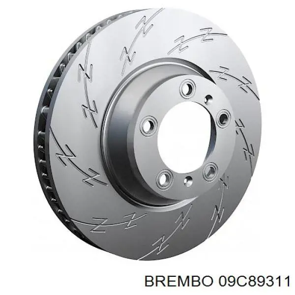 09C89311 Brembo Диск тормозной передний