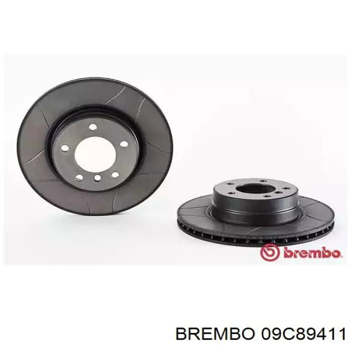 Передние тормозные диски 09C89411 Brembo