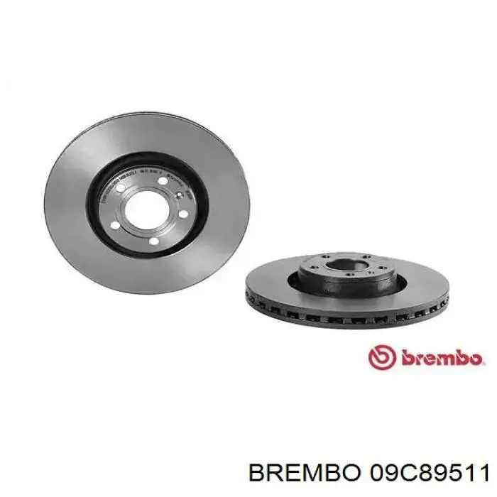 09.C895.11 Brembo диск тормозной передний