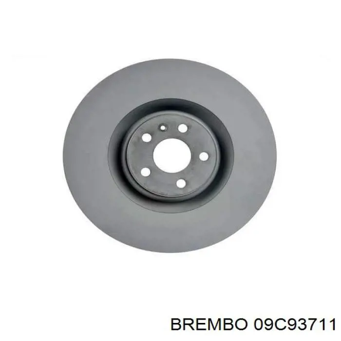 Передние тормозные диски 09C93711 Brembo