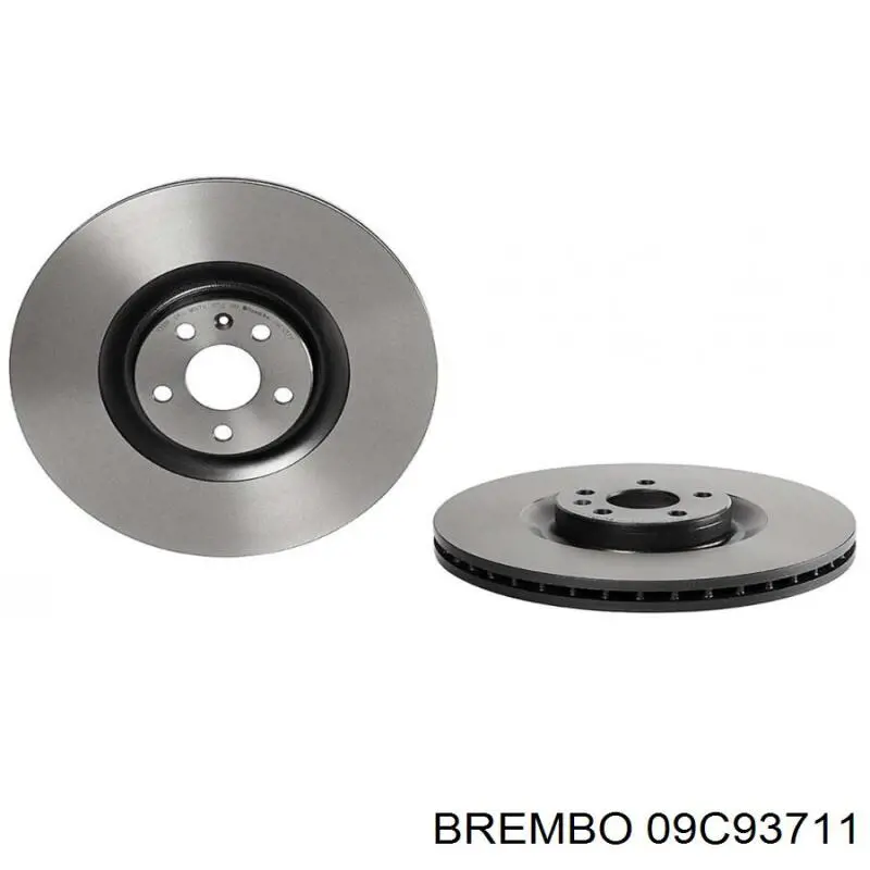 09.C937.11 Brembo disco do freio dianteiro