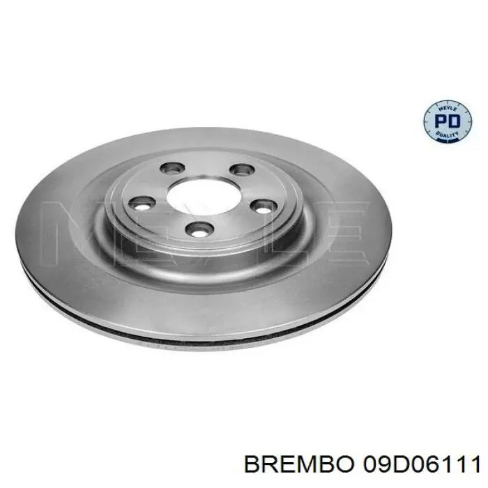 Задний дисковый тормоз Brembo 09D06111