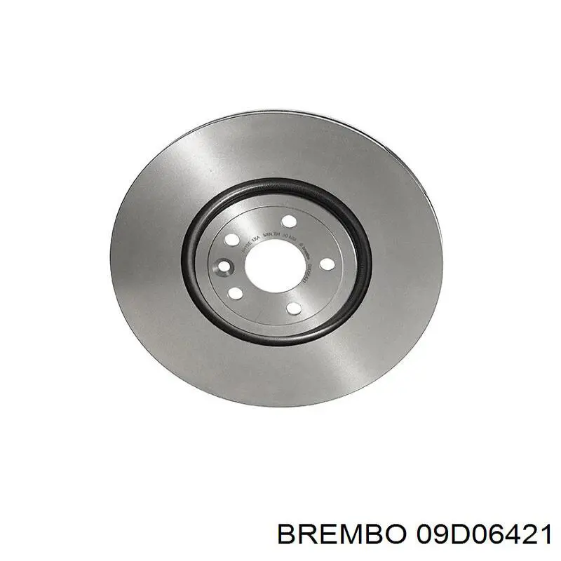 Передние тормозные диски 09D06421 Brembo