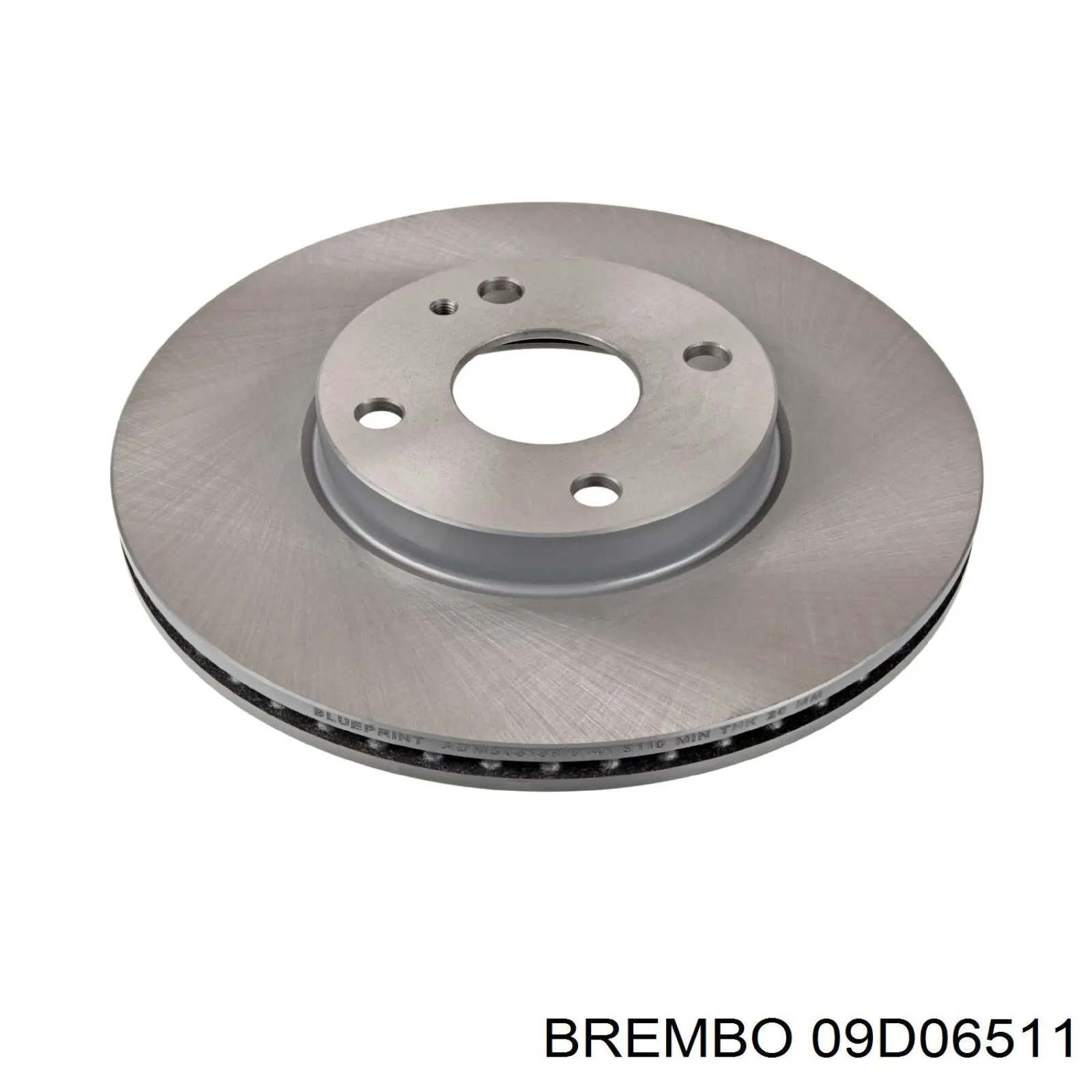 Передние тормозные диски 09D06511 Brembo
