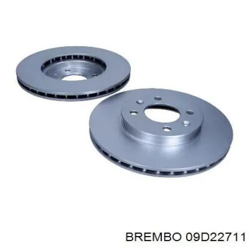 Тормоз дисковый передний Brembo 09D22711 цена, от 59.18 USD