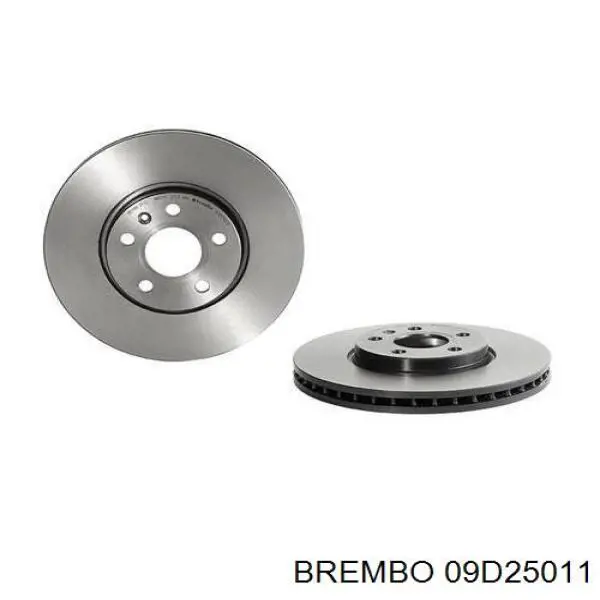 09D25011 Brembo disco do freio dianteiro