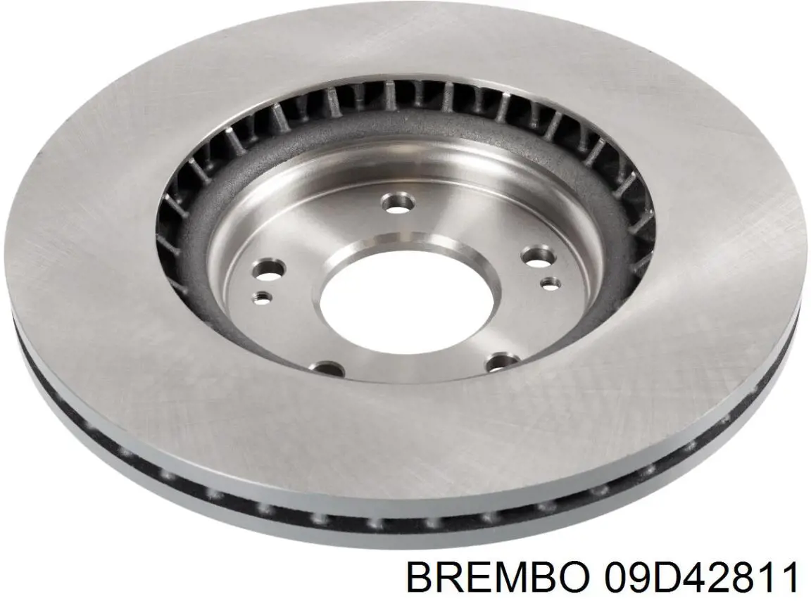 Передние тормозные диски 09D42811 Brembo