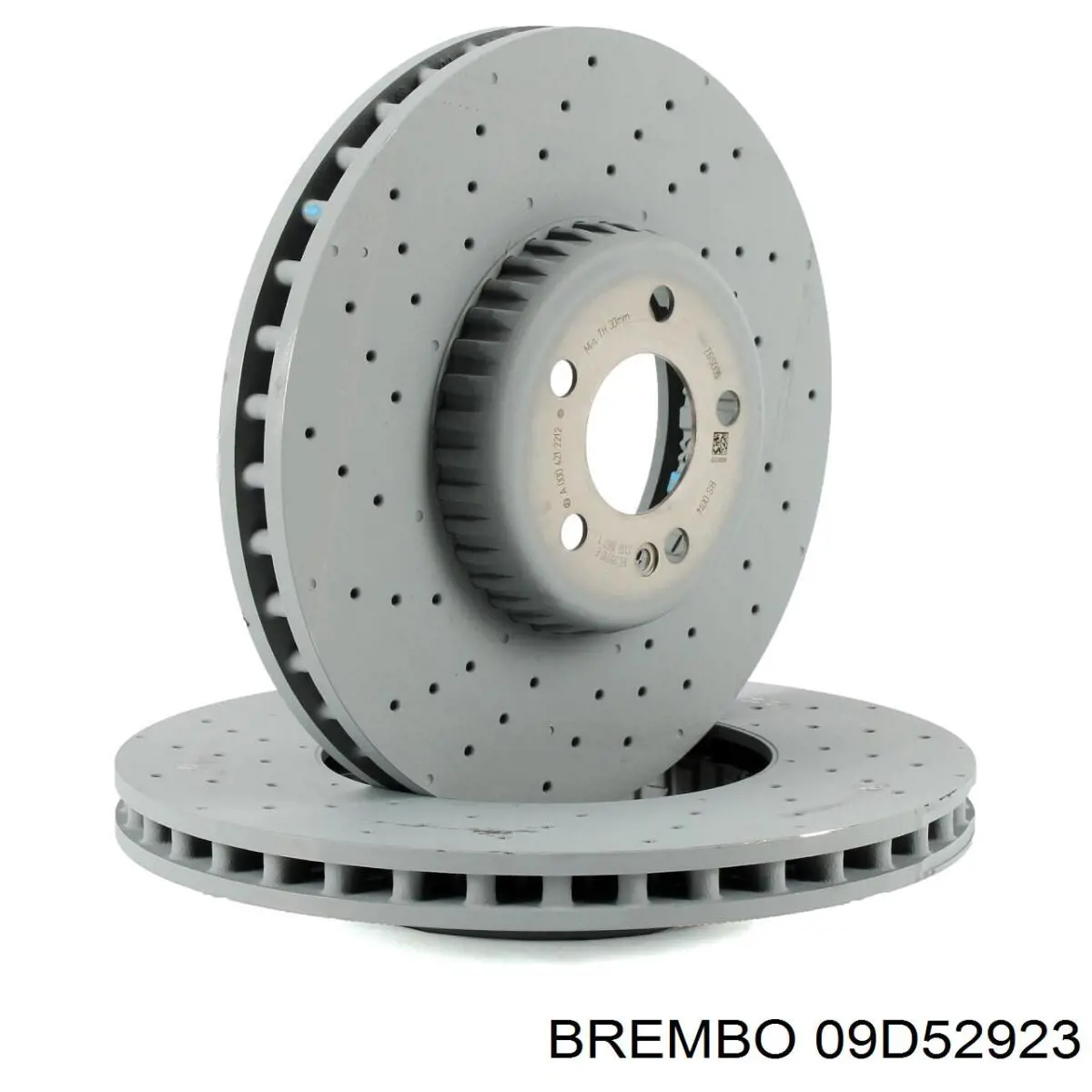 09D52923 Brembo Диск тормозной передний