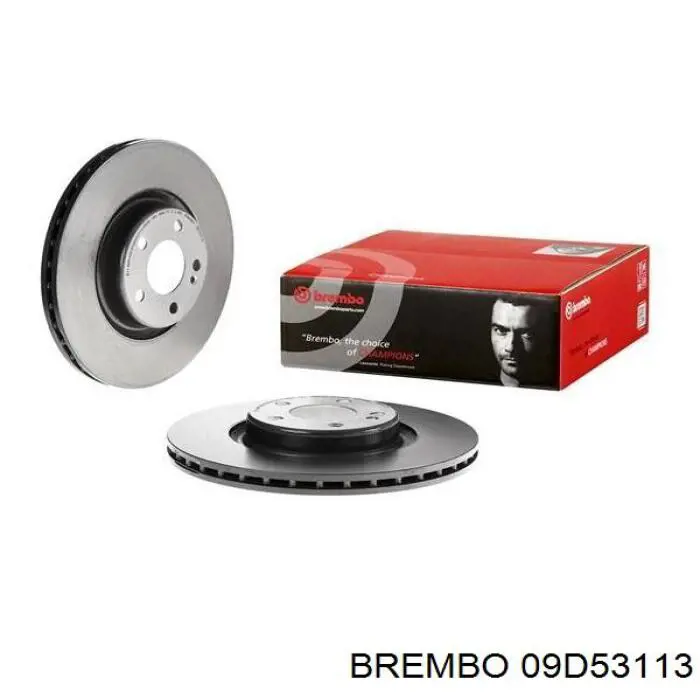 09D53113 Brembo disco do freio traseiro