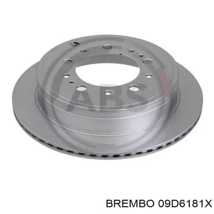 Тормозные диски 09D6181X Brembo