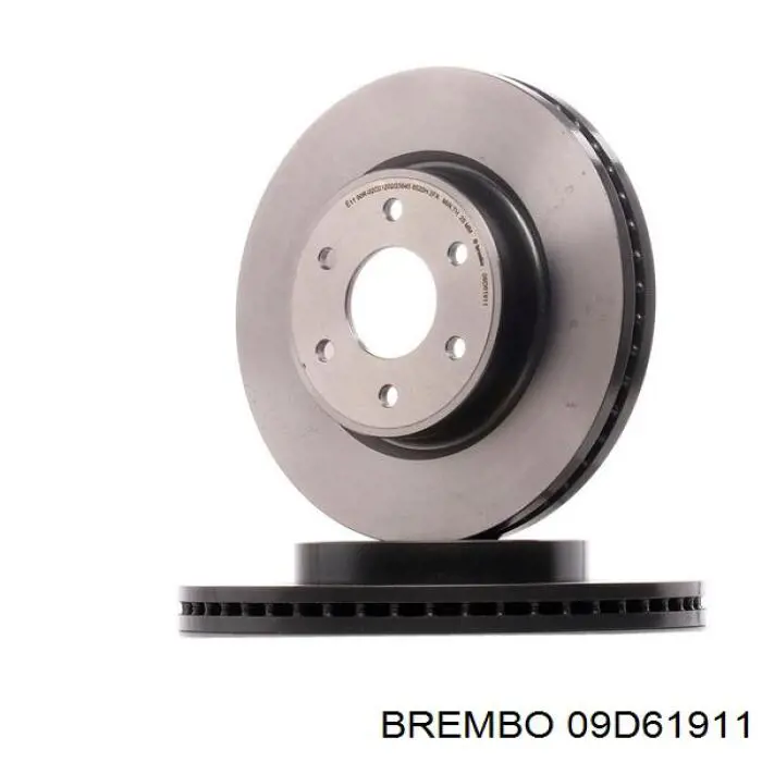 09.D619.11 Brembo передние тормозные диски