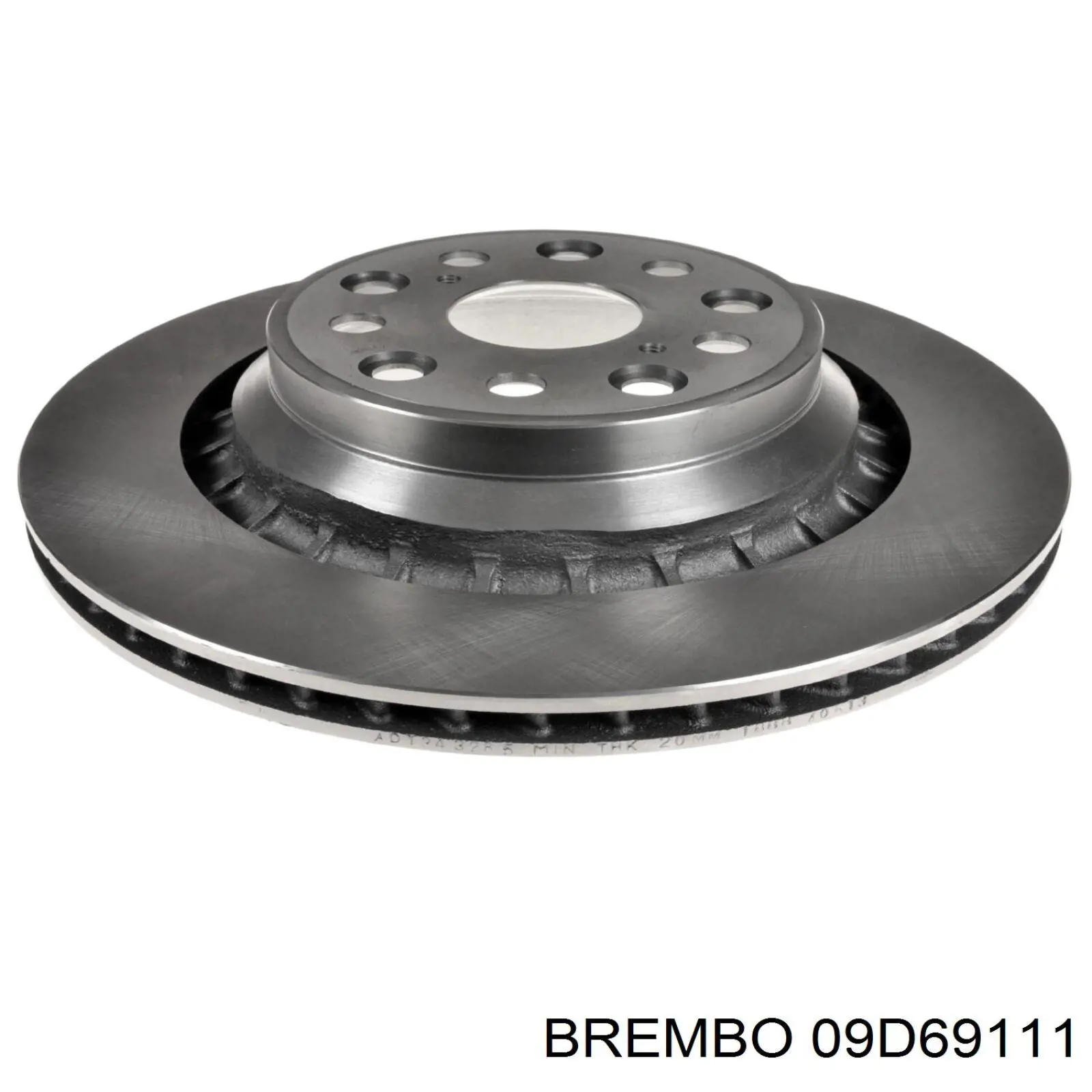 Тормозные диски 09D69111 Brembo