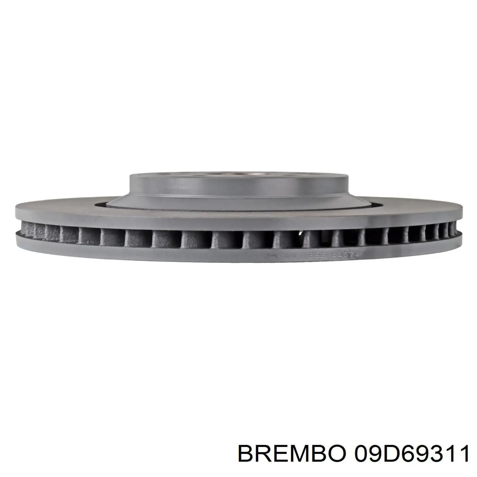 09D69311 Brembo Диск тормозной передний