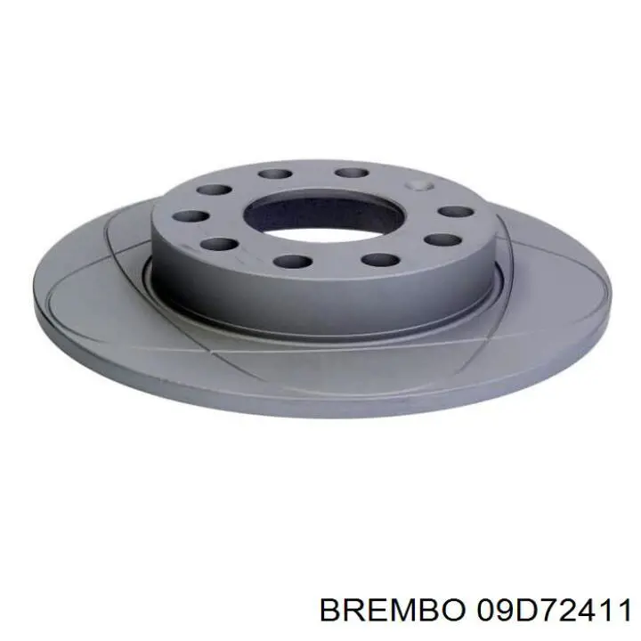 Передние тормозные диски 09D72411 Brembo
